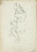 Theo van Doesburg Dansende man oil